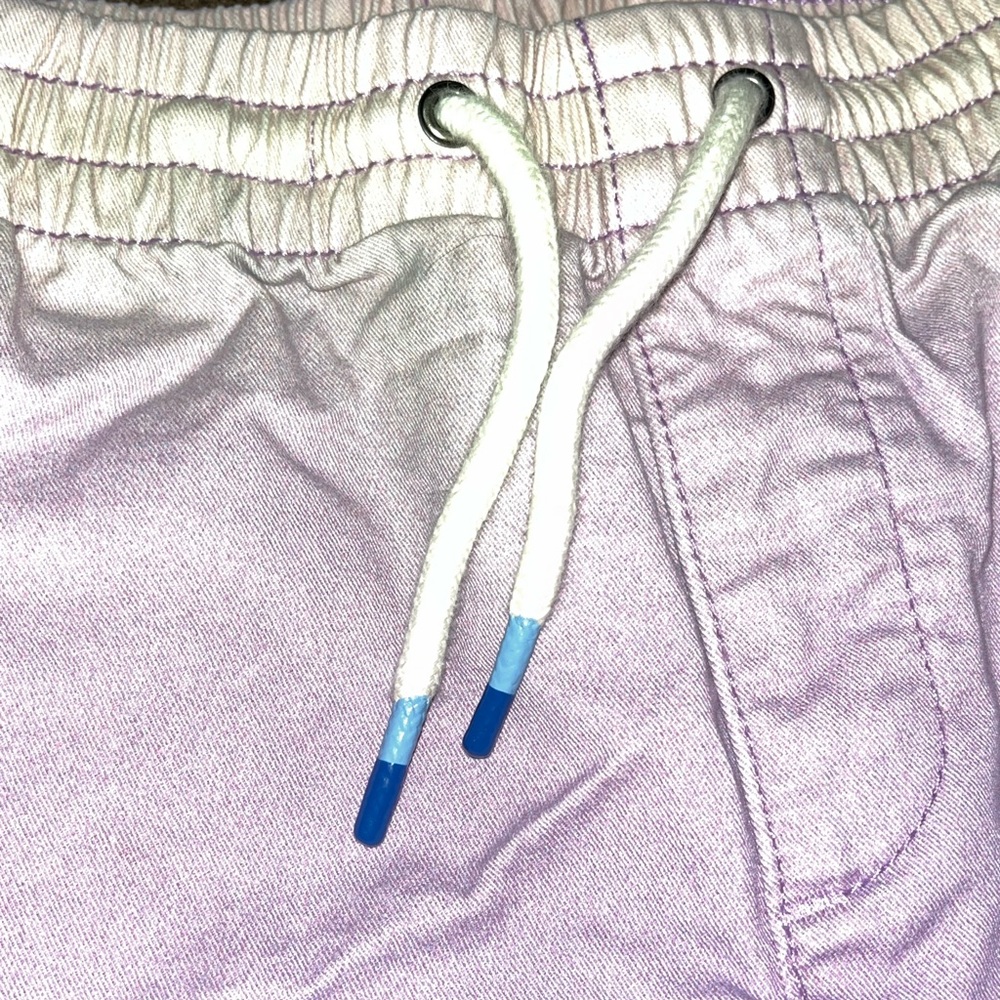 Gap • Purple | Blue Tie Dye Drawstring Shorts - Picture 6 of 11
